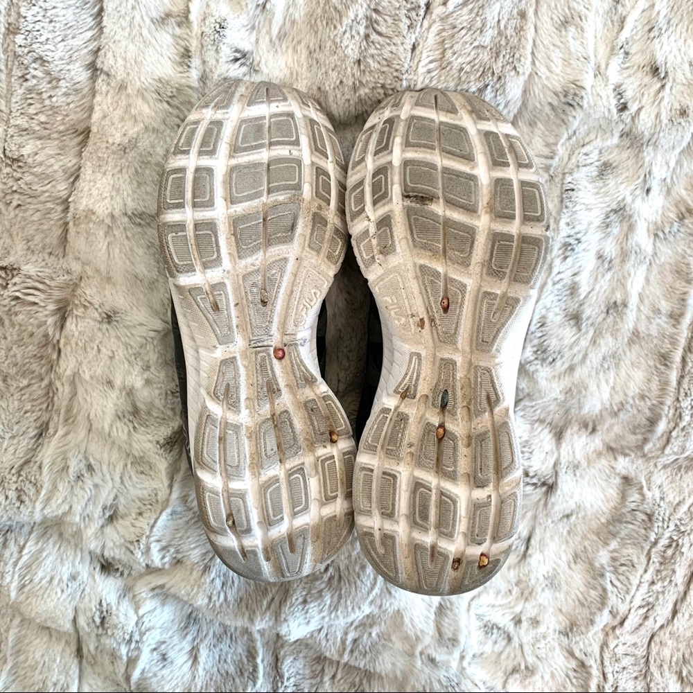 Fila Black Memory Foam Finity Running Shoes - image 7